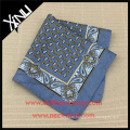 Wholesale Men Silk Custom Printed Hand Rolled Handkerchief Paisley